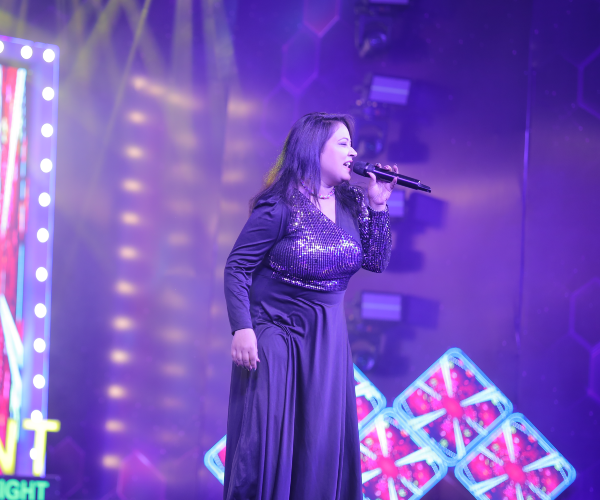 Contestant performing energetic live freestyle dance choreography on India's Talent Fight TV Reality Show