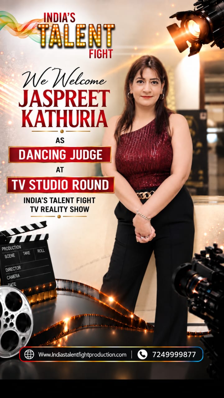 Jaspreet Kaur Kathuria — Dancing Judge on India's Talent Fight TV Reality Show