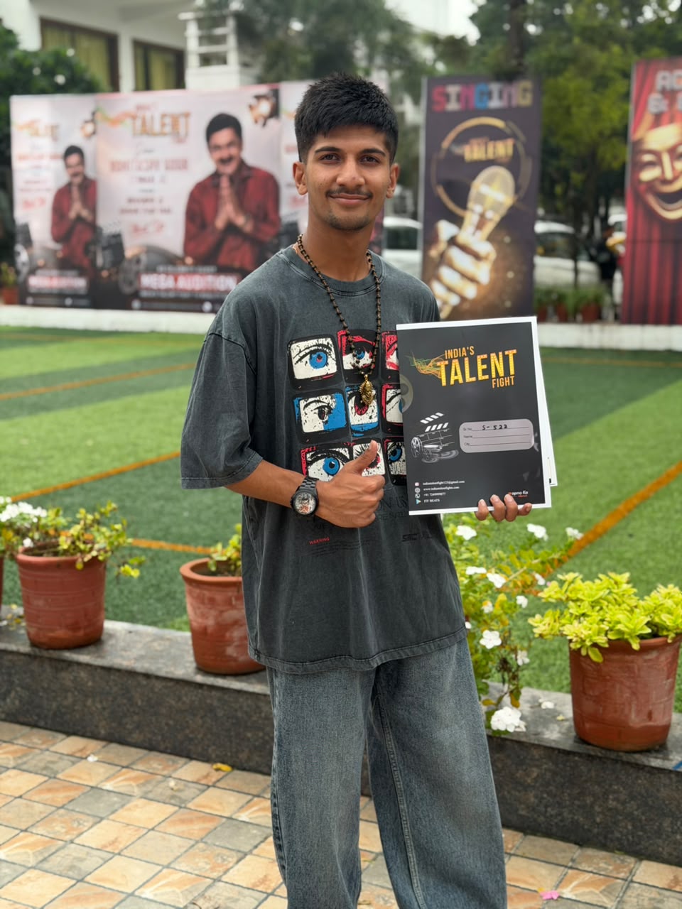 Akshat Negi - India's Talent Fight TV Reality Show Participant